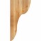 Ekena Millwork Carmel Rough Sawn Corbel, Western Red Cedar, 6"W x 12"D x 24"H COR06X12X24CAR00RWR - alternate 2